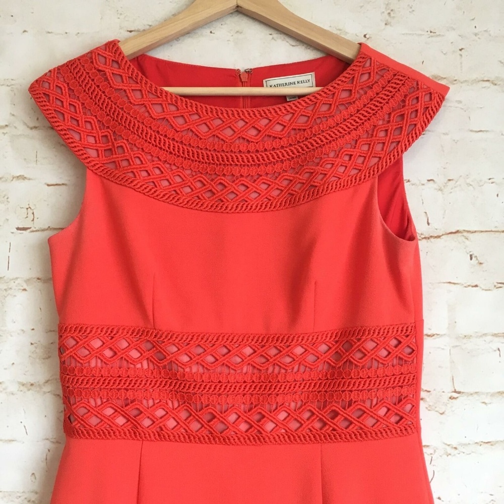 Katherine Kelly Cap Sleeve Sheath Dress - Picture 2 of 8